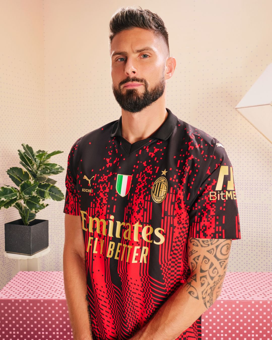 Pulse Sports Nigeria on X: 🔴⚫ AC Milan have collaborated Puma & Koché  Capsule to release a limited edition 4th kit 👀 How would you rate this on  a scale of 1-10?