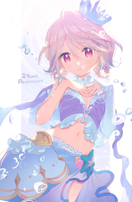 やいちゃん2周年おめでと～新衣装お仕立てしたよ#やいにゃーと 