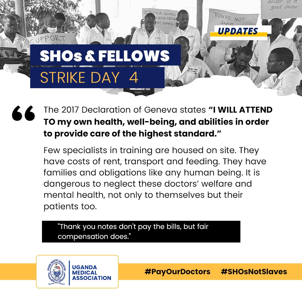 A hungry, demotivated doctor is harmful to the health of any patient. 

#PayOurDoctors
#SHOsNotSlaves