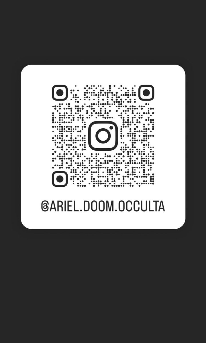 Follow me on ⁦<a href="/instagram/">Instagram</a>⁩.  instagram.com/ariel.doom.occ…
