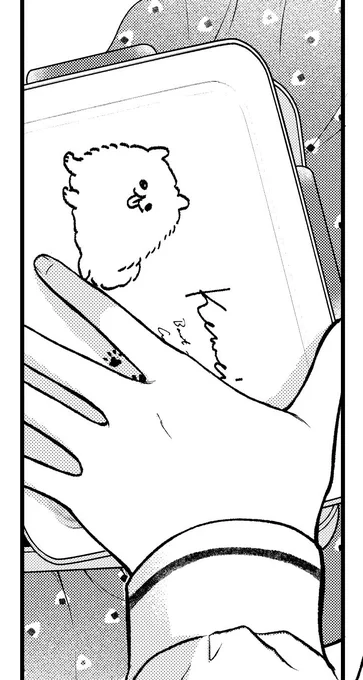 アシスタントさんに描いてもらったお弁当箱の蓋がかわいすぎたんだけど、手で隠れてしまったのでここで全景を載せる。かわいい…
#マドンナリリー 