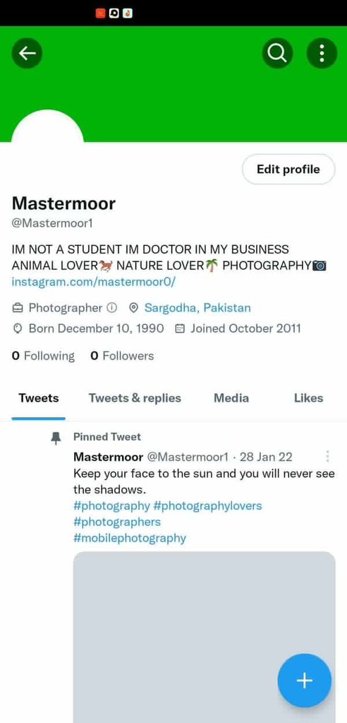 Mastermoor3's tweet photo. السلام علیکم
My old Twitter account was suspended permanently. Help me get my Twitter family back . https://t.co/4S0OPTjzWk