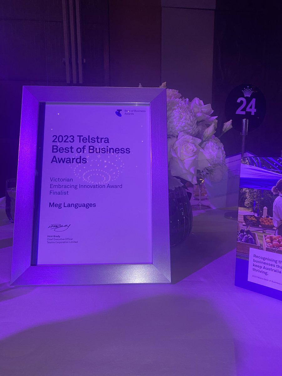 Thrilled to be among the top state finalists at the Telstra Business Awards! Honored to receive this recognition and excited to continue driving innovation and success in our industry.' #TelstraBizAwards #StateFinalist #Innovation #Success