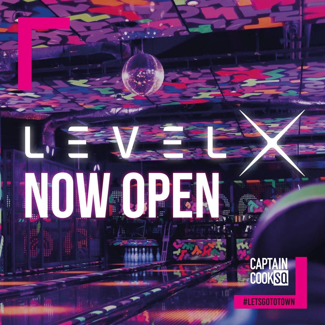 ClevelandCentre's tweet image. Middlesbrough, are you ready? 🏎️🏁
Level X NOW OPEN 10am - late @captaincooksq 
For full details, pricing and to book online click the link below to visit the LEVEL X website.  
levelx.co.uk/middlesbrough
#LetsGoToTown #Middlesbrough #LevelX