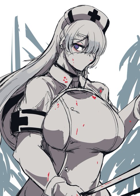 「先生のお手伝いをしていただけです。重度感染部分の切断処理の」

ホラーナース参上。でも医療免許持ってないから実は見てるだけだった。切り落とすだけならやれますって言うけど。 