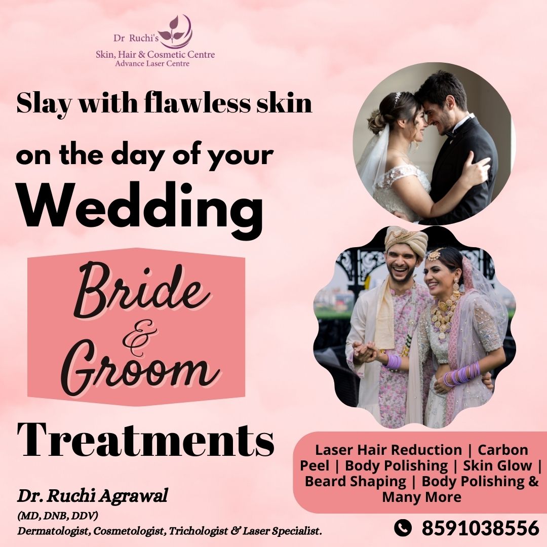 Slay with flawless skin on your special day,..
We have Bride & Groom treatment package!!!
 #brideskincare #mumbaiwedding #bridetobe #weddingseason #bodypolish #girl #acnetreatments #weddingspecial #kandivaliwest #special #groomskincare #rejuvenate #darkcircles #healthy #food