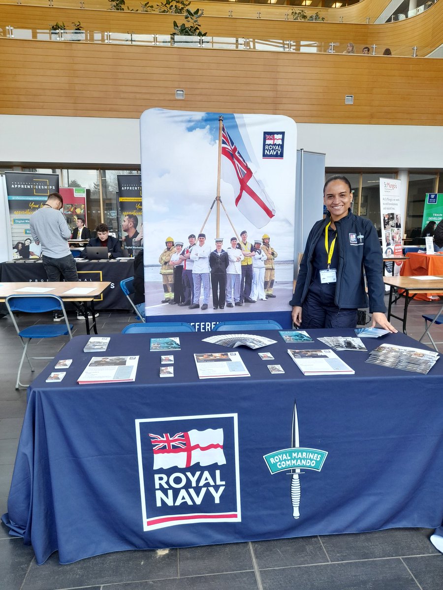 Today we are at the City of Bristol College from 1100 until 1430!! #royalnavycareers #careersinlogistics #Royalnavy #madeintheroyalnavy