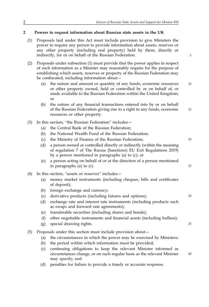 RhonddaBryant's tweet photo. My Seizure of Russian State Assets and Support for Ukraine Bill is published today and will get a second reading tomorrow as long as no MP objects. It’ll be the anniversary of the second invasion of Ukraine so I hope nobody will object. Please RT and like if you support https://t.co/pbV31EjhJc