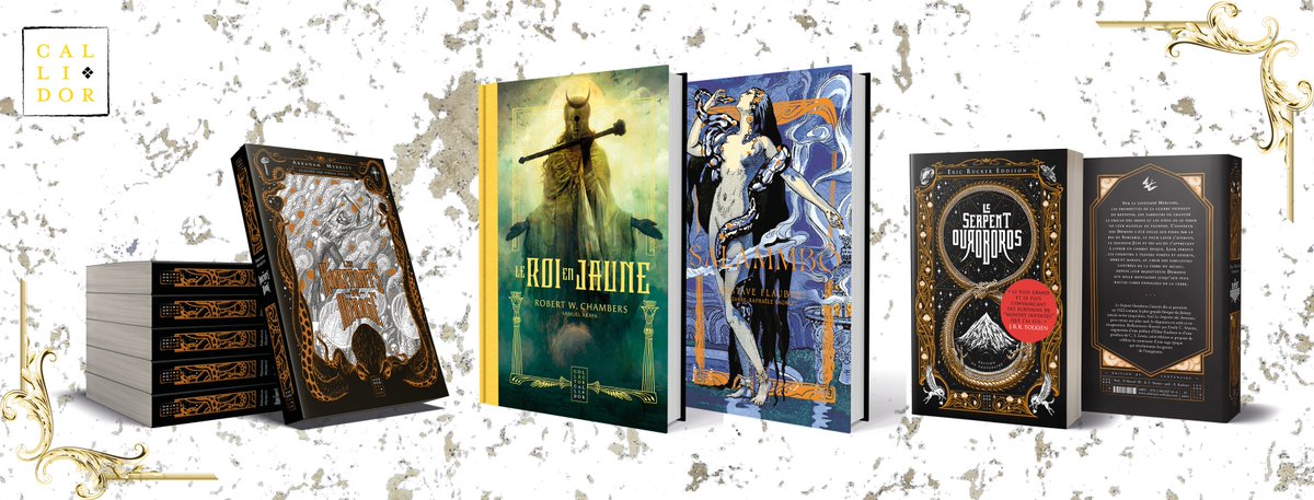 La 1re sélection du Grand Prix de l'Imaginaire 2023 est tombée hier, et CALLIDOR en fait partie !

Dans la catégorie PRIX SPÉCIAL, ont été retenues "Les éditions Callidor pour la qualité de leurs ouvrages, en particulier la réédition des HABITANTS DU MIRAGE d’Abraham MERRITT" !