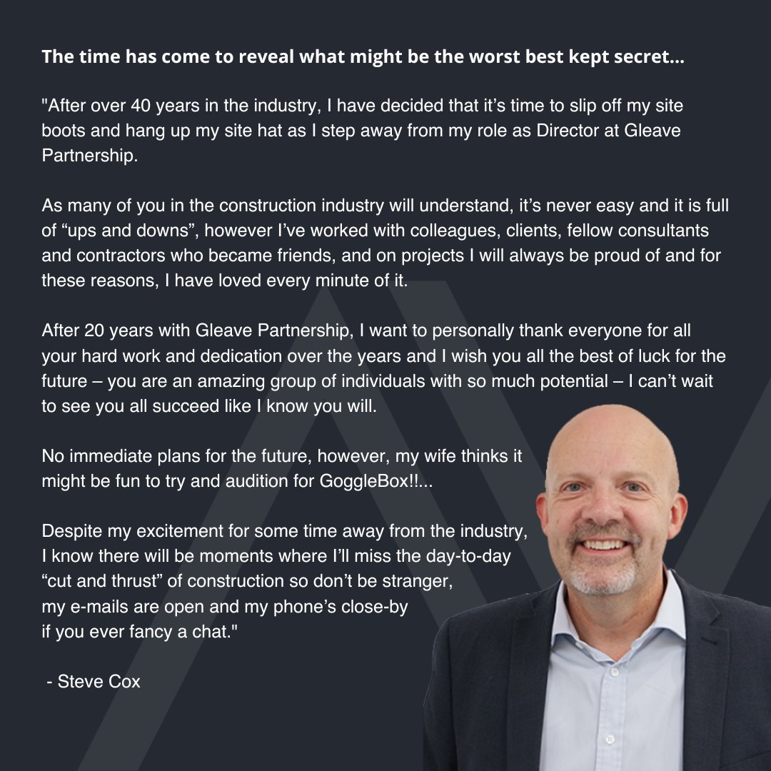 Gleave Partnership (@gleave22) on Twitter photo 