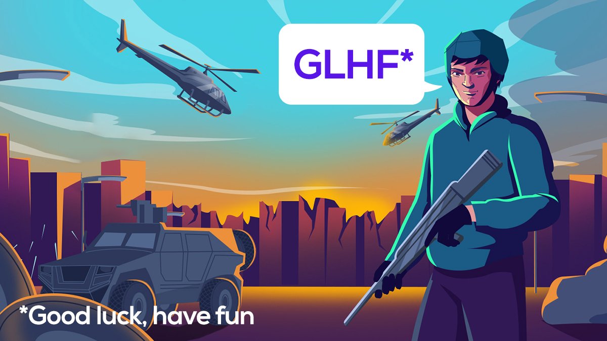SpintopNetwork's tweet photo. Being friendly is charming in every corner of life. It also applies to gaming; saying “GLHF” before a match in a MOBA game, for example, will boost your teammates’ morale. It also makes you look very friendly and sympathetic.😇

GLHF in advance for your next match!🤟 https://t.co/wXUcq5JAXK