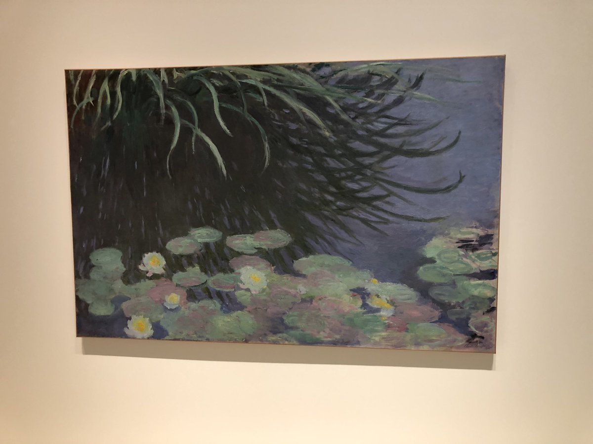 #FONDATIONLouisVuitton #claudemonet #nympheas en  4🖼🤩🤩🤩