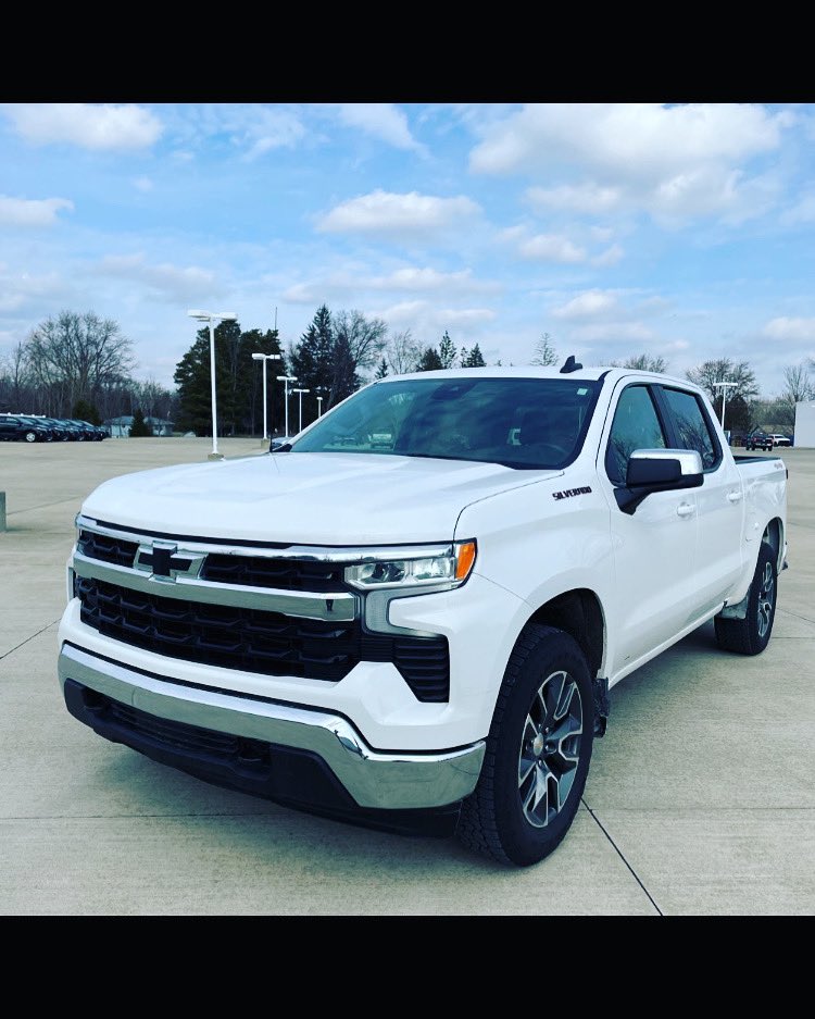 It’s here. The 2022 #silverado1500  only 12000 miles