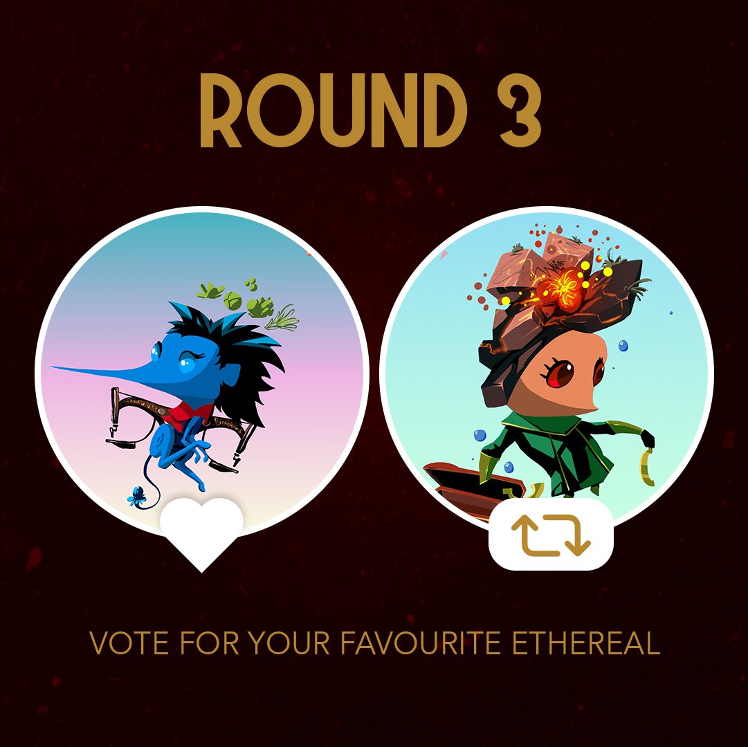 metropolisworld's tweet photo. Ethereal League Round 3, Match 2 🥊

Tika vs. Kelpie

Choose your winner in the thread below by RTing &amp; Liking 👇 https://t.co/UCCI9kgSmo