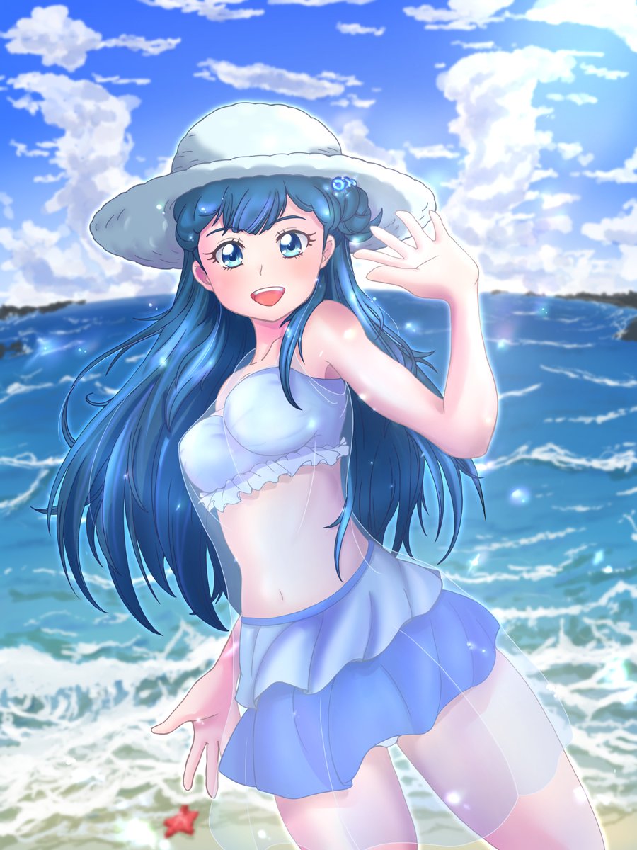 #祝日はフォロワーが増えるらしい
祝日だけどいっぱい働いたので、おなじみの方も初めての方もプリキュア絵見ていってください😊