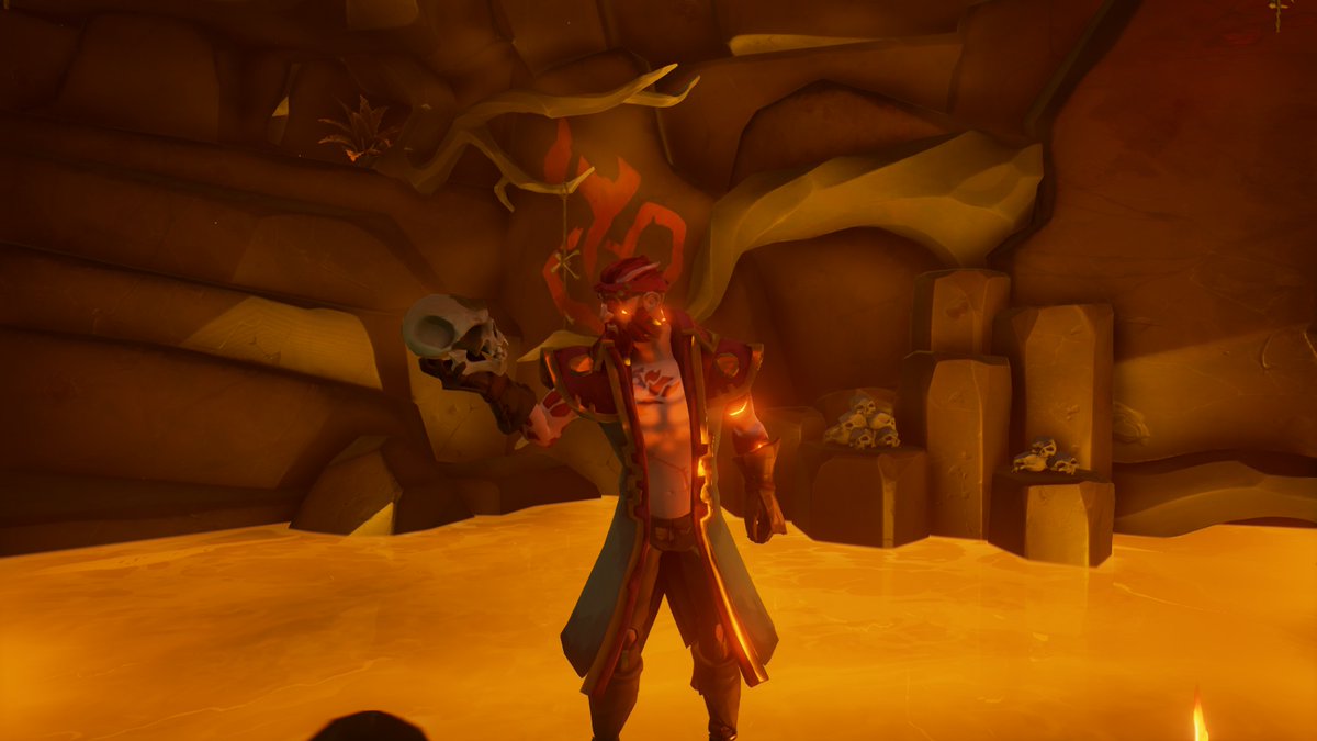 PyThor97's tweet photo. My third submission for Style of Thieves contest!
Theme: Repping Reapers
Here I went with a full Flameheart pledged outfit.
FOR THE FLAME!
@SeaOfThieves @StyleOfThieves https://t.co/xJ7U7vyryF