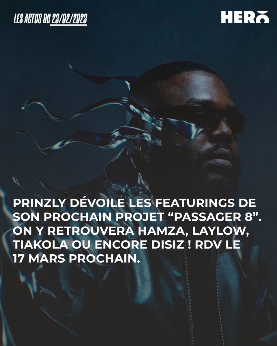 hero__officiel's tweet image. #Prinzly #hamza #Laylow #TIAKOLA #Disiz #rapfr