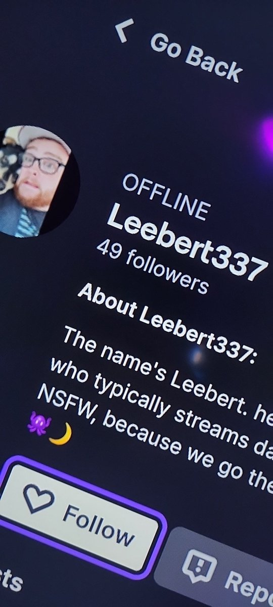 leebert337's tweet photo. Today is going to be the day that I hit 50 followers so I can shift into an affiliate! So you reading this, can be the reason to make my whole day.😎😎😎
🎩
😏https://t.co/O5B6eMZN3o
#twitch #newsreader #SmallStreamerCommunity #smallstreamers #gind #bigbooty #corgisplooty https://t.co/M5CFDLJhPC