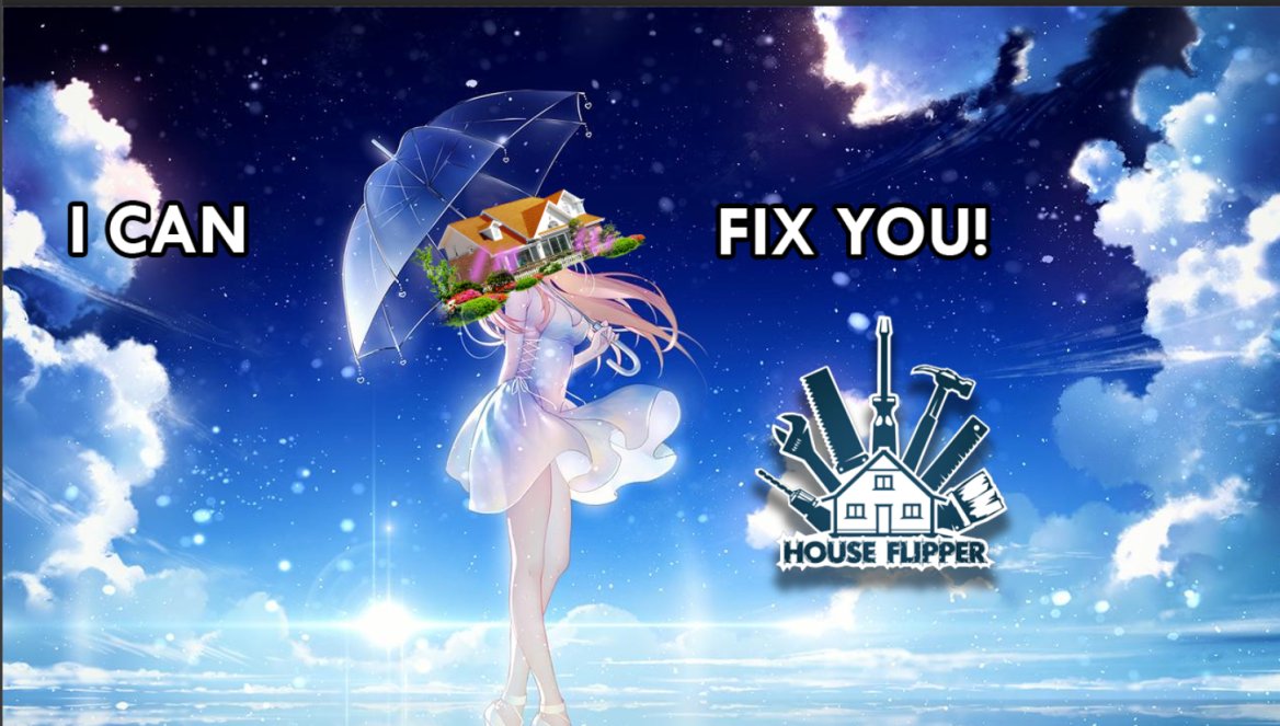 KishiwariHansel's tweet photo. HOUSE FLIPPER GOING LIVE! #HanseLive #twitch #Vtuber #ENVtuber #HouseFlipper https://t.co/DA1vedlKhC