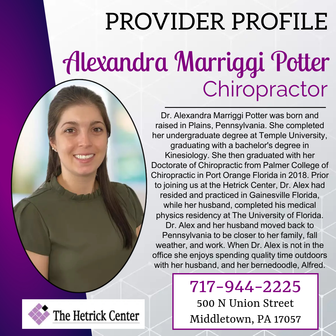 HetrickCenter's tweet photo. #ProviderProfile #TheHetrickCenter #chiropractor #chiropracticcare https://t.co/9DNnbvU7oQ