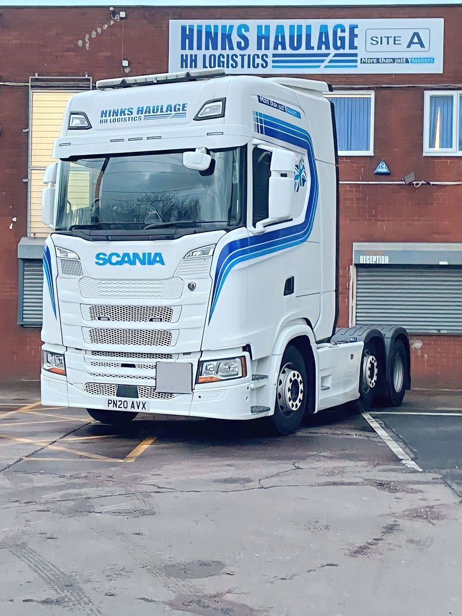 HaulageHinks's tweet photo. Our newest truck will be hitting the road on Monday 27th February! 🚚 

Remember to give us a wave if you see us out and about.. 👋

#hinkshaulage #morethanjusthauliers #scania #scaniatrucks https://t.co/f1OcMg5Ml4