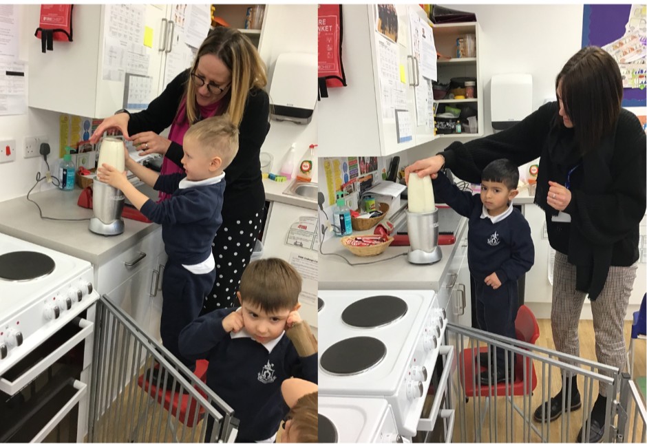 SJBWindsor's tweet photo. Our #SJBWindsor Nursery boys have been whipping up a storm in the kitchen, making fruit smoothies! Looking for a refreshing drink? Well, look no further; Nursery have mastered the perfect recipe. ππ #SJBpreprep #SJBcreative https://t.co/Njdp1SSaU5
