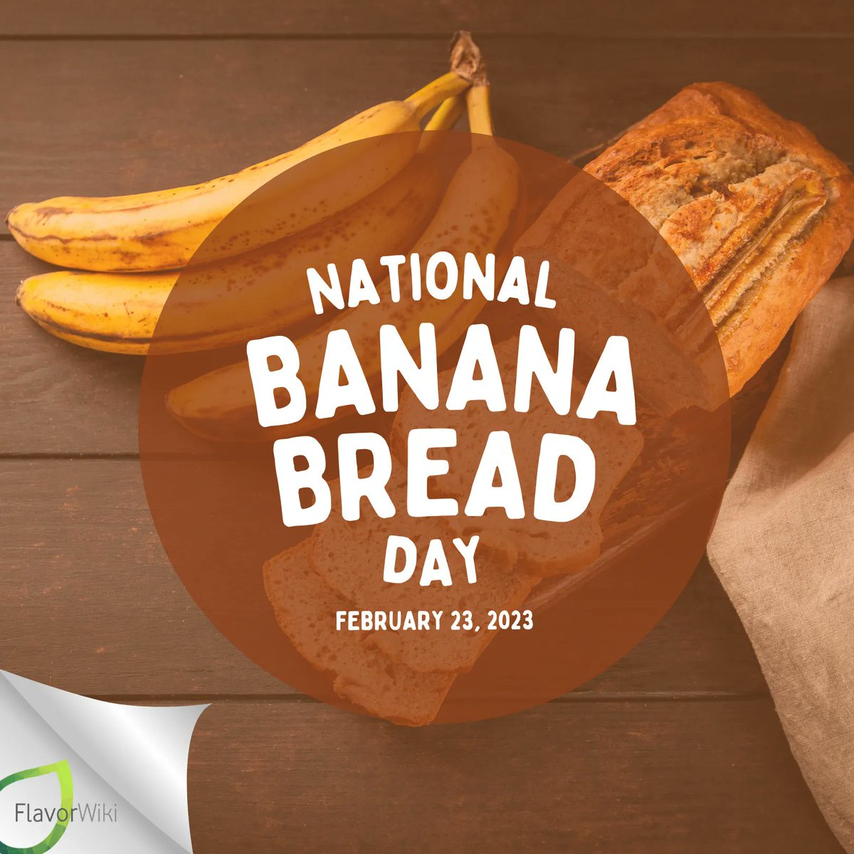 FlavorWiki's tweet photo. It's National Banana Bread Day and we're so excited! πππ° Take a break from your day and whip up a delicious banana bread. #FlavorWiki has all the best recipes for you to try. Let's get baking!
#FlavorWiki #BakeItForward #BananaBreadDay #BakingLove https://t.co/dsbT4VLI4X
