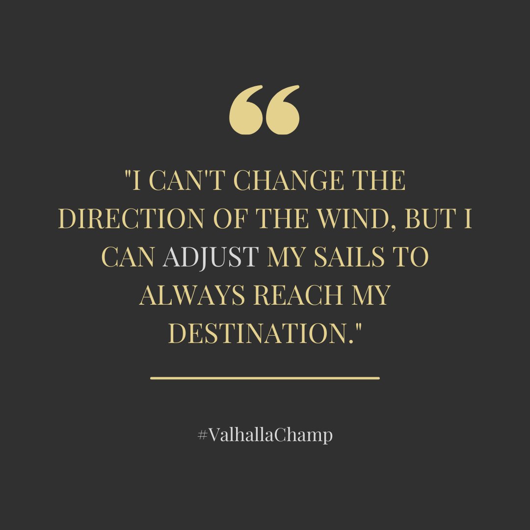ValhallaChamps's tweet photo. Thursday Quote Day from Jimmy Dean.

The journey is often forgotten when you've reached your destination. Look back at the struggle with Valhalla's Champion and celebrate your successes.
#ValhallaChamp.

#fitness #supplements #gym #gymlife #health #thursdayquoteday #quoteday https://t.co/jF3QPZcQjX