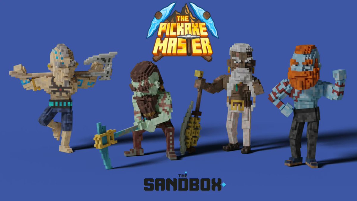 It's been a long time since the last giveaway 👀

You can win a Silver Pickaxe NFT that gives access to the P2E Mining Game ⛏️

To enter the raffle:
⛏️Like &amp; RT
⛏️Join Discord: discord.gg/5N7C8vhunx

The winner will be announced on 27/02

#TheSandbox #SandFam #MiningGame #LFM