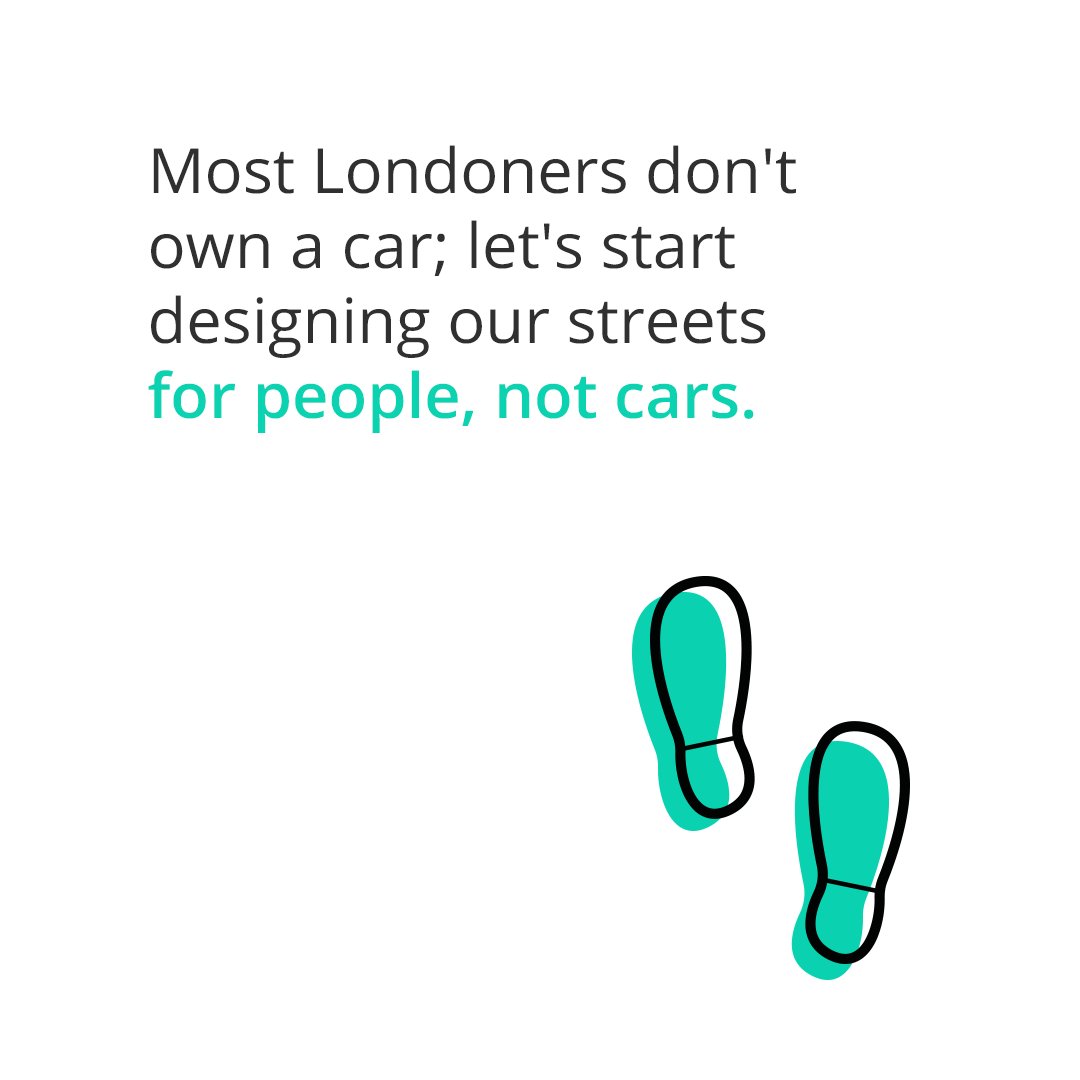 London should lead global cities in the land use transition away from redundant roads & parking to more economically and socially productive land uses. #OpenStreets create space to move freely & breathe easy, improving quality of life & supporting a more equitable urban future