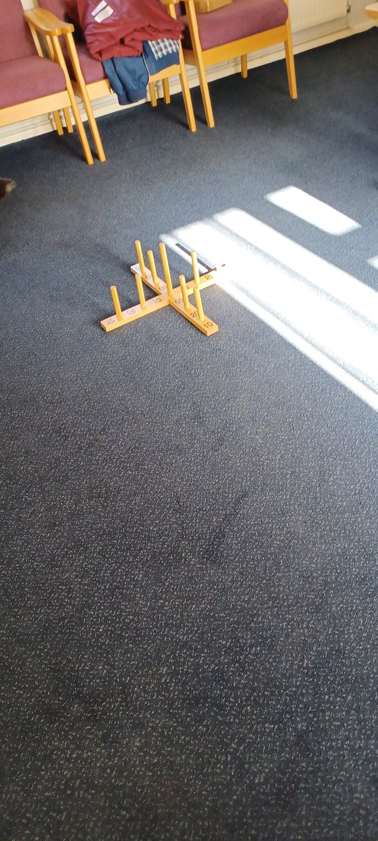 Visiting Valley View Community Centre, giving crime prevention advice. Got roped into a quick game of quoits.