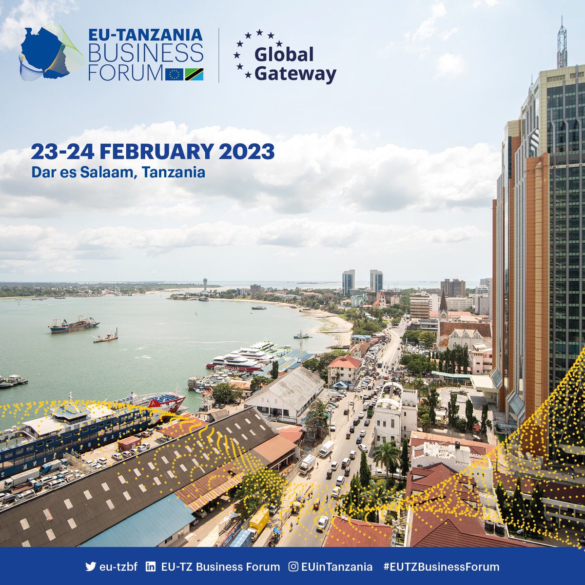 Abdulsamad_tz's tweet photo. Tanzania-EU Business Forum, taking place now at #JNICC, the forum’s theme is “Tap into Tanzania’s Investment Opportunities”. With over 400 investors from the EU member states looking to invest in the country attending.
@EUinTZ

#atogs #eutanzaniabusinessforum #business #Tanzania https://t.co/AjOyJ4acPG