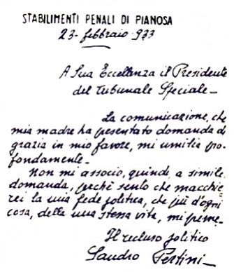 fedeli_paolo's tweet photo. Il ministro #improprio #Valditara dovrebbe andare dietro la lavagna e poi dovrebbe scrivere sul quaderno dei compiti 100 volte questa lettera di Pertini da #Pianosa del #23febbraio 1933 quando rifiutò la richiesta di grazia.
#fascismo #liceoFirenze https://t.co/NKmG183TLq