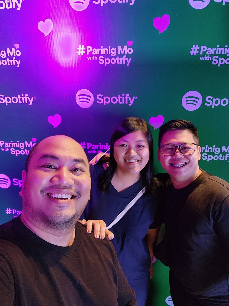 Hi from the Silly Gang!!! Thank you for inviting us <a href="/Spotify/">Spotify</a>
#ParinigMoWithSpotify 
#SillyGangSaGabi