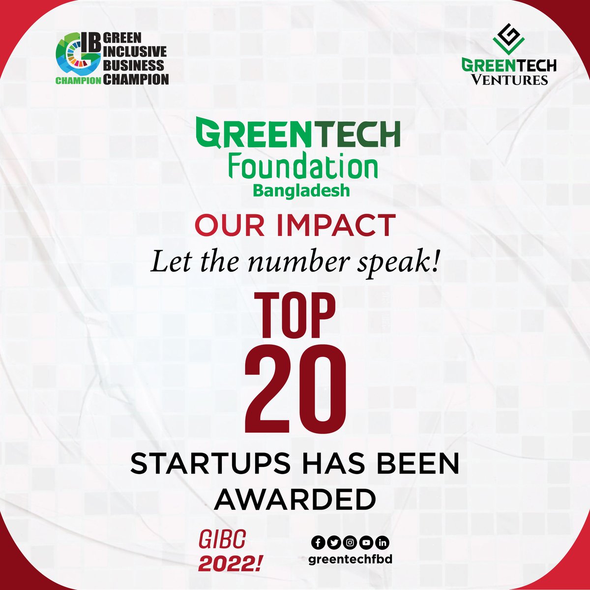 greentechfbd's tweet photo. GreenTech Foundation has been making significant efforts to promote sustainable development in Bangladesh by developing climate startups and strengthening the entrepreneurial ecosystem, involving education, training, policy-making, and skill-building. 
#GreenTech  #impact #gibc https://t.co/4I3JDHtGV0