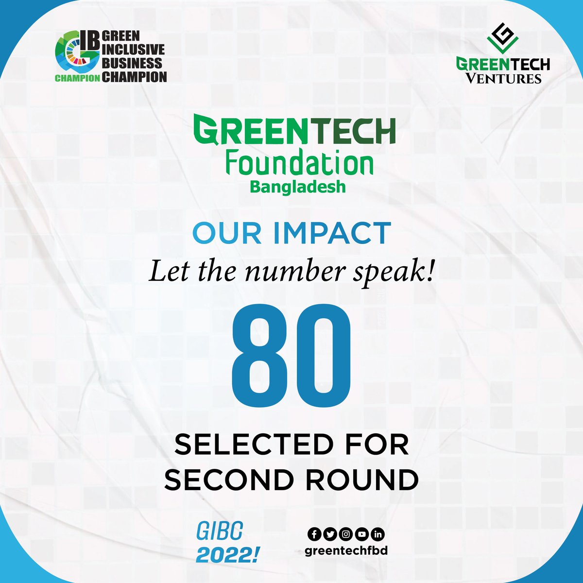 greentechfbd's tweet photo. GreenTech Foundation has been making significant efforts to promote sustainable development in Bangladesh by developing climate startups and strengthening the entrepreneurial ecosystem, involving education, training, policy-making, and skill-building. 
#GreenTech  #impact #gibc https://t.co/4I3JDHtGV0