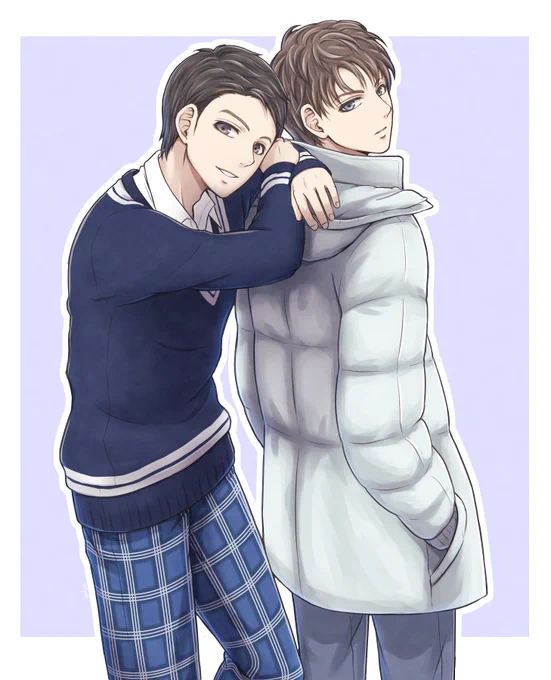 これも5年前に描いたはじめちゃんと銀狼 