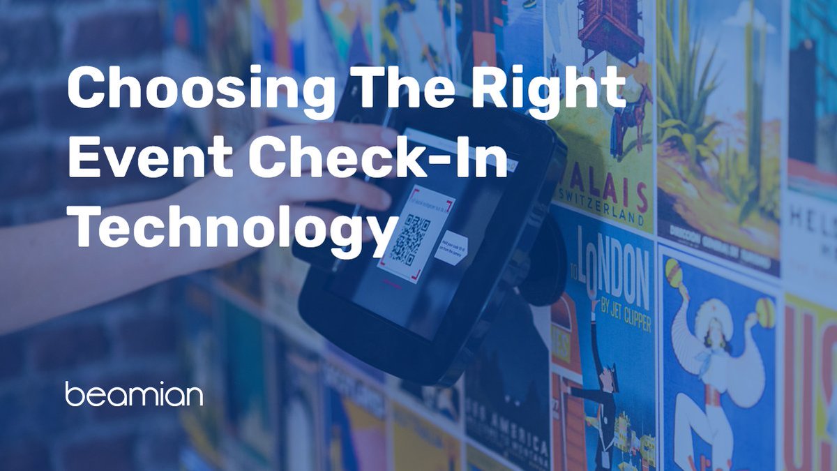 events_beamian's tweet image. Speaking of #eventcheckin, beamian has recently launched a #checkinapp free of charge for events up to 5000 attendees.

Download for Android 💙 hubs.la/Q01Db_wg0
Download for iOS 💙  hubs.la/Q01Dc0bg0 

#eventtech #attendeemanagement #checkin #guestmanagementapp