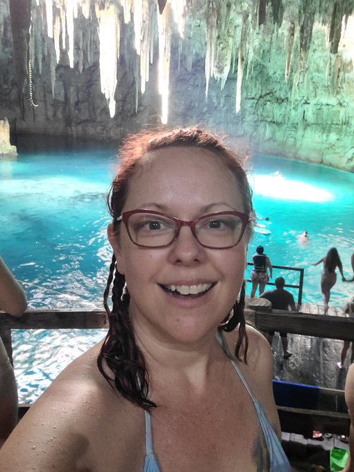 I'm so grateful getting to see the cenotes and swim in them! https://t.co/0c1t5BxLBn
