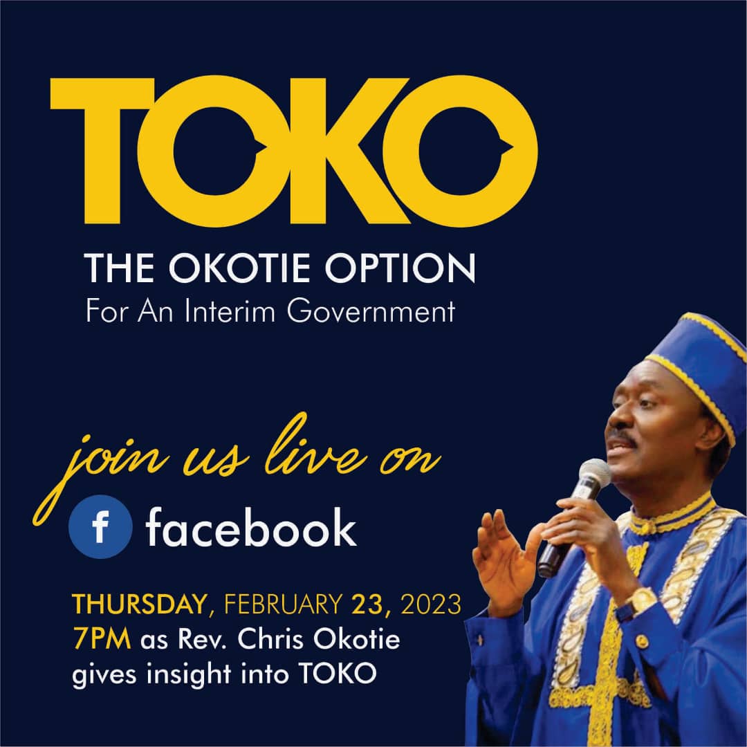 MoCreamCoffee's tweet photo. Are you a politician or a patriot? The allegiance of politicians is to their political parties, but patriots love their nation.

#TOKO – The Okotie Option is a call to the hearts of true Nigerian patriots. Join us at 7pm tonight on Facebook https://t.co/zhsb8iHb8Z https://t.co/RWCXBxuqI5