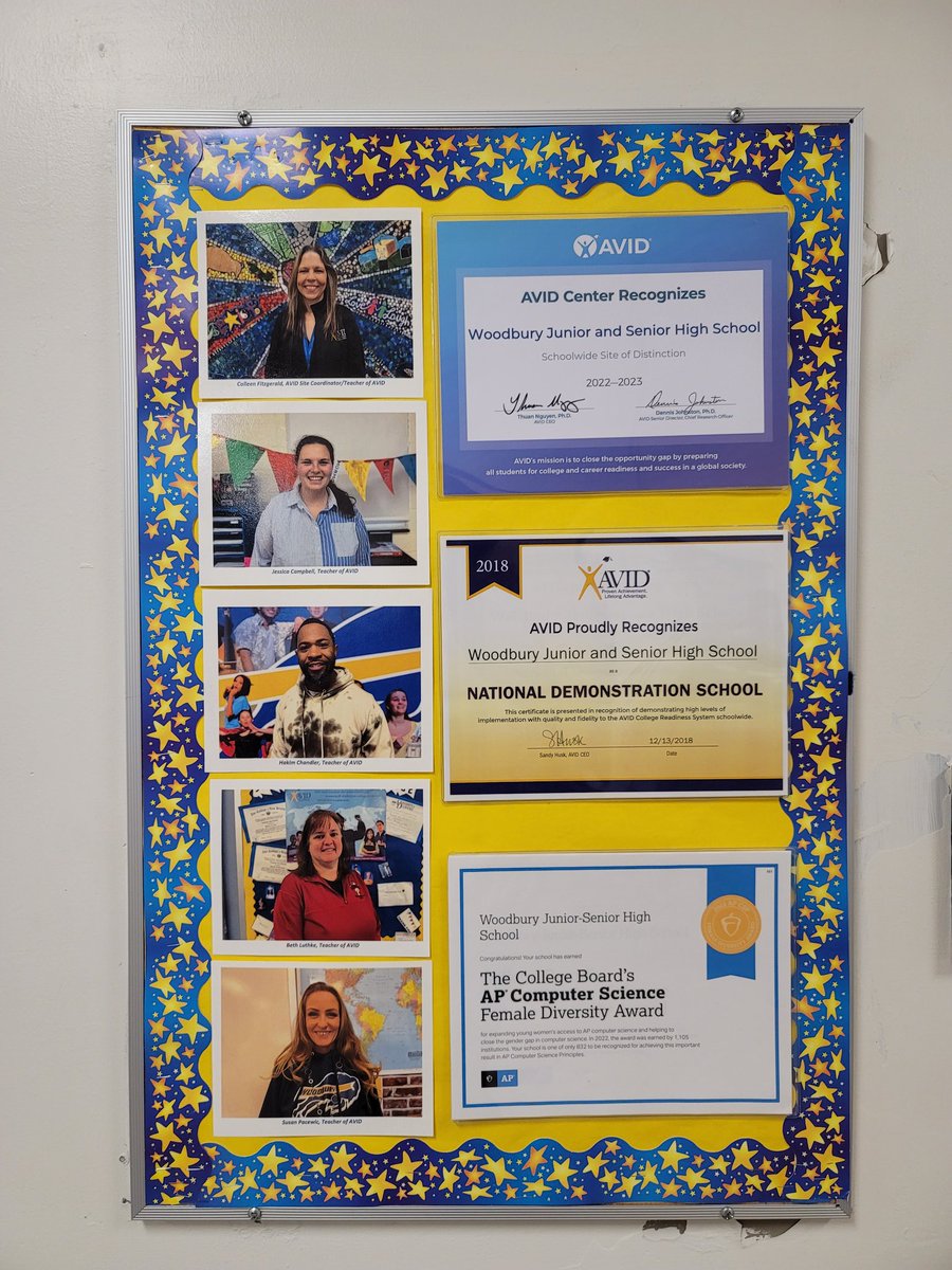 Seen around the hallway 👀 we are #AVID proud! #woodburypride <a href="/WoodburyCitySch/">WoodburyCitySchools</a>