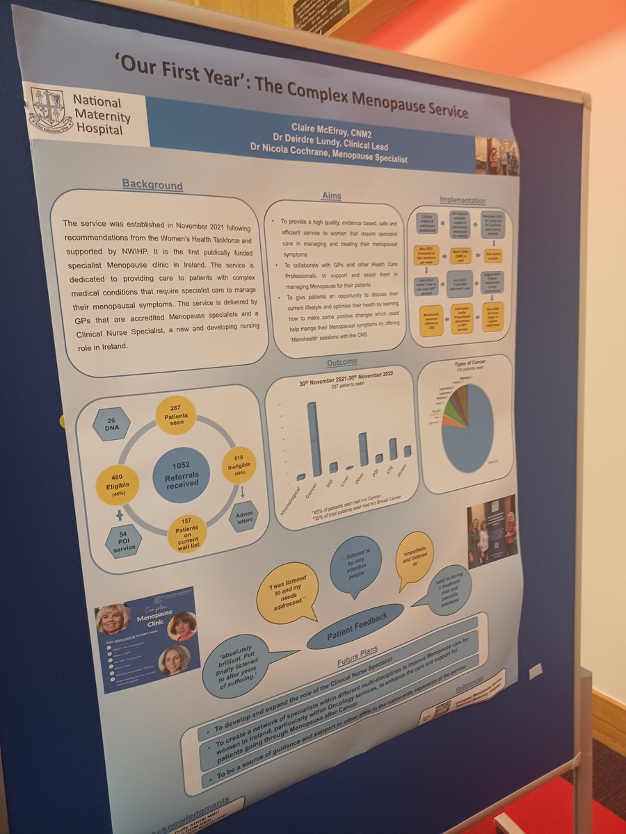 SarahBeltonANP's tweet photo. Congratulations to my colleagues in @_TheNMH on showcasing their fantastic services at the #RCSI #FNMConf2023 today. Great to see so many poster 👏 https://t.co/GreuUQzGkz