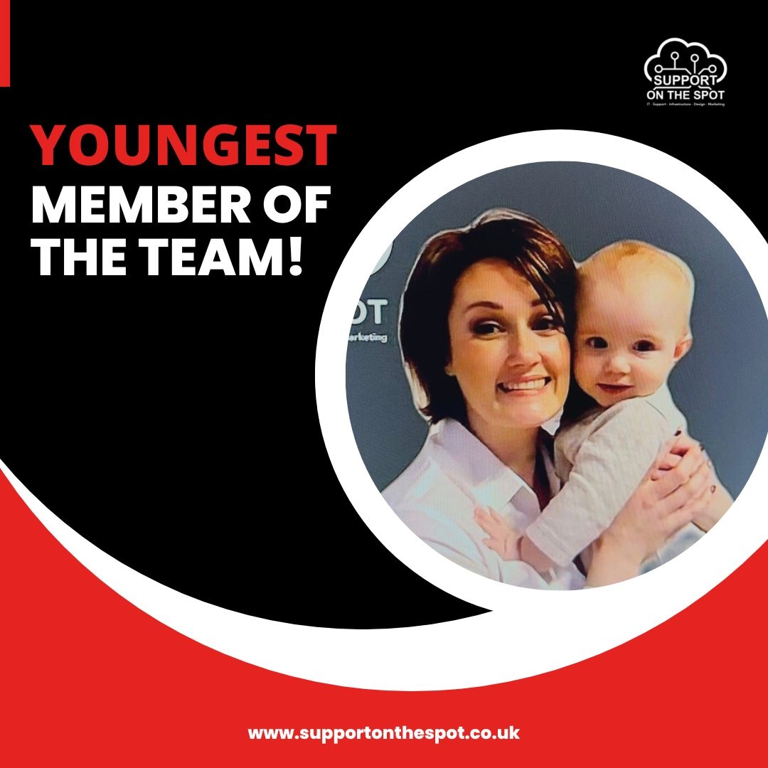 SOTS_UK's tweet photo. Say hello to the youngest member of staff at Support on the Spot!
(And no sorry Tabby it isn't you...😉)
#supportonthespot #itsupport #portsmouth #sots #ourteam #babyoftheteam https://t.co/CwncbCiwXS