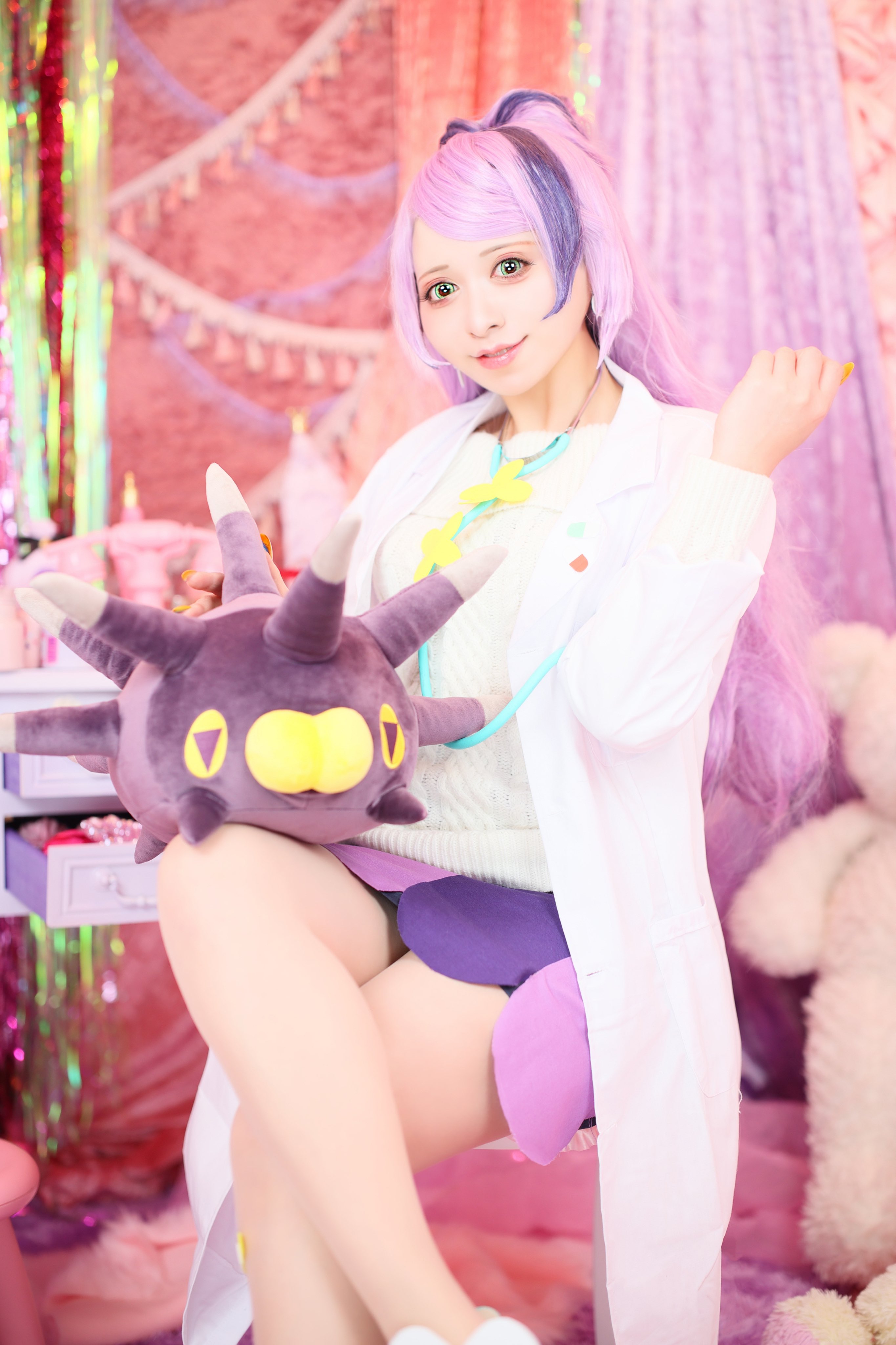 ポケモン SV ミモザ　ウィッグ　コスプレ ポケモンSV ミモザ先生ウィッグ - メルカリ