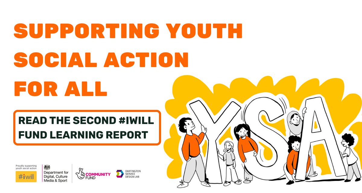 DartingtonSDL's tweet photo. Did you catch us sharing our second #iwillFundLearning series report, following our work with @TNLComFund @Centres_GWC @DCMS @Renaisi?
Report two shares #evidence that can support #YouthSocialAction for *all* children & young people.
๐ https://t.co/1mohB026K0 https://t.co/nKgzseVQJP