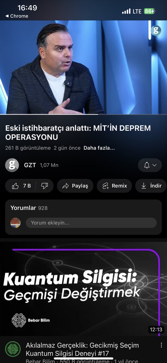 MİT’in deprem bölgesinde olan bitenden haberi var rahat olun , ortalığı velveleye vermeyin demiş ; youtu.be/rUqMvUGLXYg