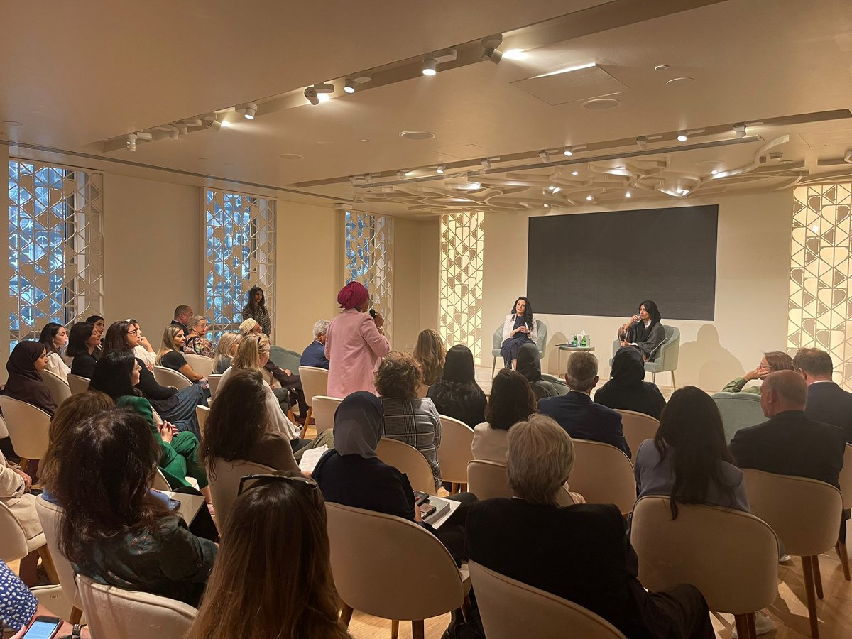 I'm at @ExpoCityDubai today at the Women's Pavilion and I am feeling inspired and motivated about the journey that lies ahead. Read all about it here: bit.ly/3XTVrbt 

#AdvancingNetZero #NZCBCommitment #BuildingToCOP28 #RaceToZero