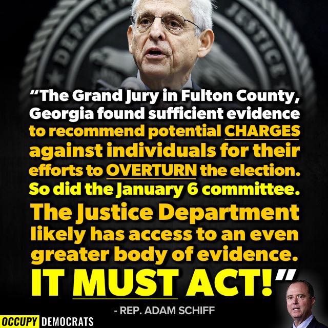 THURSDAY DEMOCRATIC MEET UP!

Make new friends and keep building the 🌊 blue wave🌊 to protect our democracy from the treasonous GQP
❤️ 🔄 💬 👣 to unite all democrats in this thread
👣👣 back to grow your voices

#UnitedBlue2024
#BlueWave2024
#IndictTrumpNow