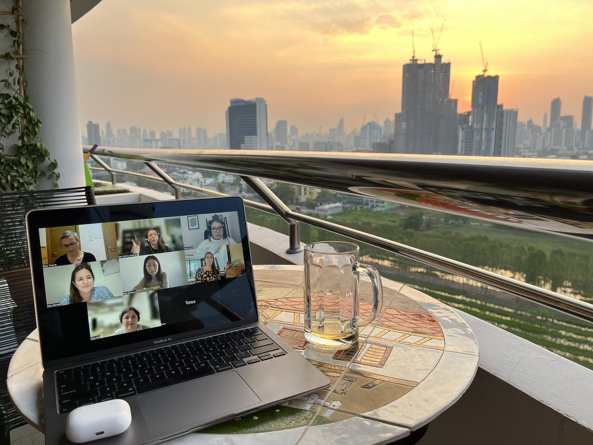 wowchuk's tweet photo. @caryghart, @angemolony, @mscofino, @ms_marcum, @c_deryckel watching the WWL video replay and wishing my internet didn’t preclude me from joining! 
Such strong women leaders and so glad that I was able to be part of a cohort! https://t.co/e8c25AFMcU