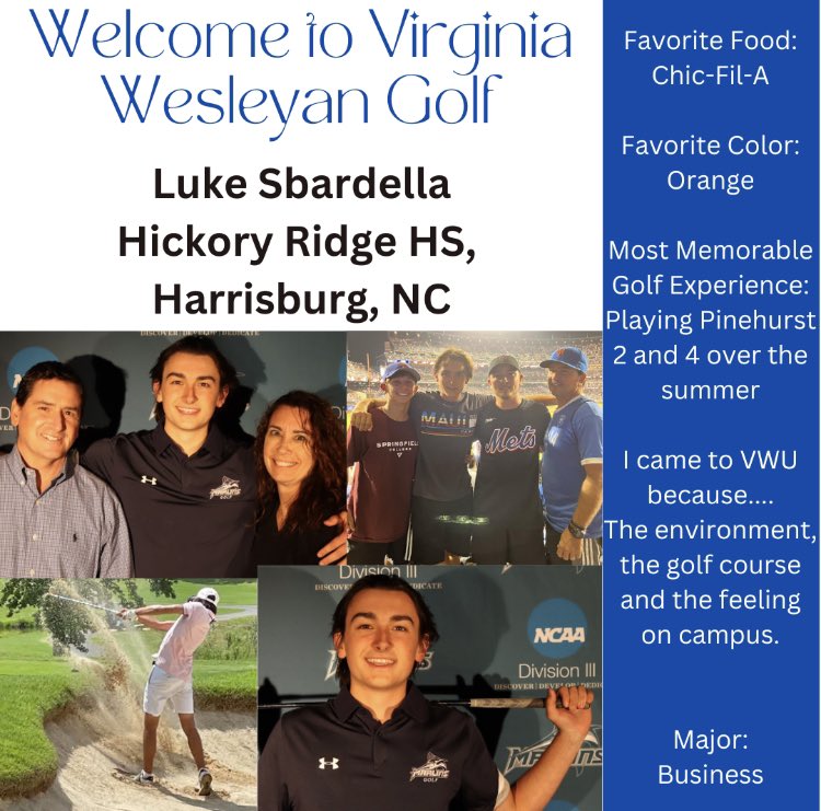 marlinsgolf's tweet photo. Welcome to the Marlin Golf family Luke Sbardella. Luke is a team guy and will be an asset to our program. https://t.co/H4ZTLpHHm6